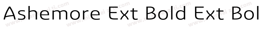 Ashemore Ext Bold Ext Bold字体转换
